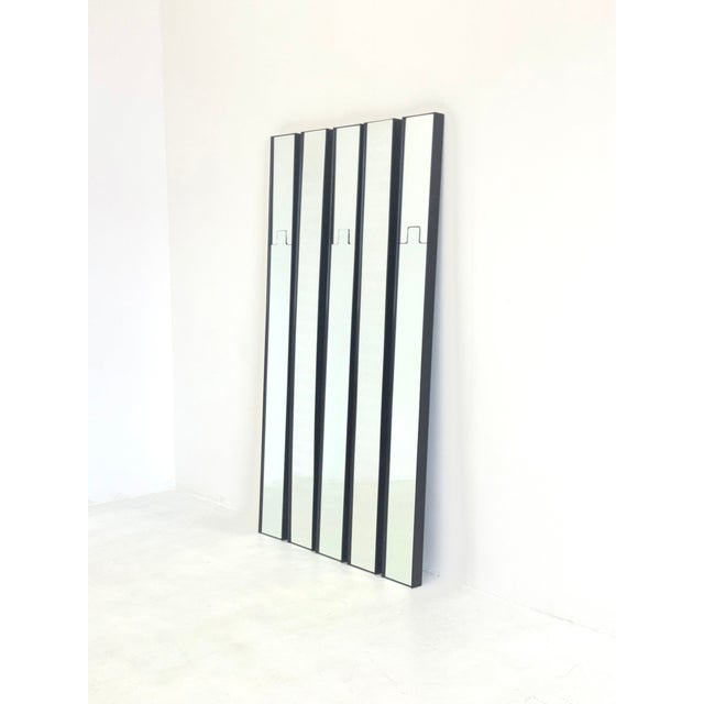 Plastic Gronda Mirrors attributed to Luciano Bertoncini for Elco, Set of 5 For Sale - Image 7 of 9