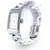 Baume & Mercier Baume & Mercier Stainless Steel Hampton Diamond Watch 22mm For Sale - Image 4 of 14