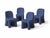 Dalila Blue Armless Outdoor Chair by Gaetano Pesce for Cassina For Sale - Image 6 of 16