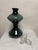 Vintage Blenko 5719 decanter with a charcoal gray hand blown glass body and crystal stopper. This large example was only...