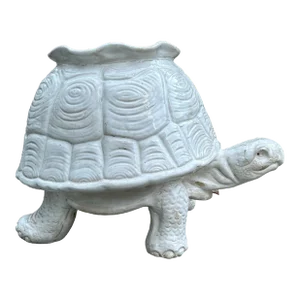Vintage Italian Monumental Turtle Planter