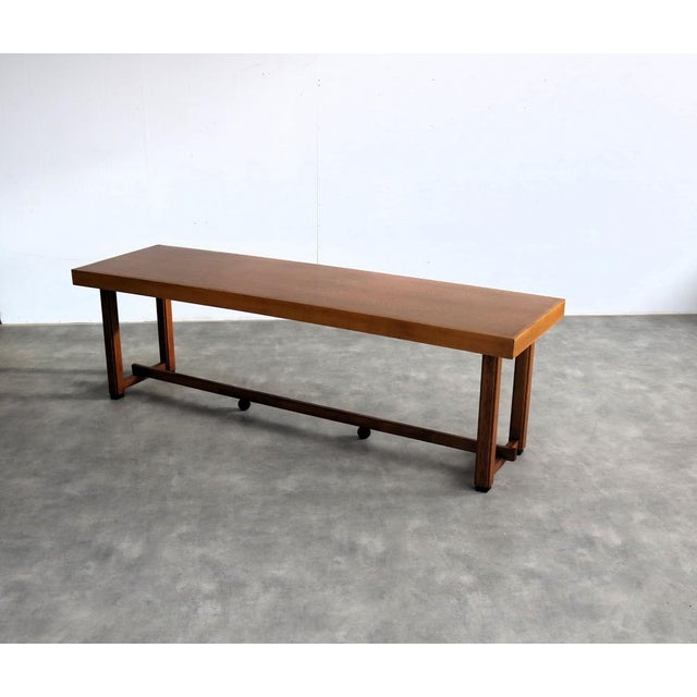 Art Deco Oak Conference Table, 1930s For Sale - Image 3 of 11