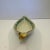 Mid-Century Japanese Porcelain Floral Relish Dish With Gilded Handles For Sale - Image 4 of 7