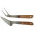 Wood Mid-Century Carving Knife and Fork from Amboss, Austria, 1960s, Set of 2 For Sale - Image 7 of 7