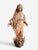 An impressive 17th-century German carved fruitwood figure of the Virgin Mary, remarkable for its large scale, elegant...