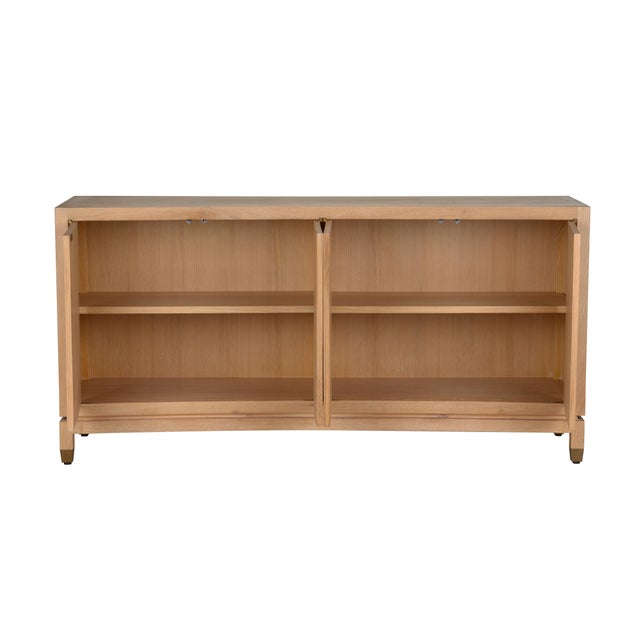 Contemporary Brentwood Sideboard - Oak For Sale - Image 3 of 8