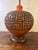 Orange Vintage Mid-Century Modern Ceramic Table Lamp - Bitossi Style For Sale - Image 8 of 8