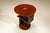 Wood Amsterdam School Side Table in Palisander and Burl Veneer, the Netherlands, 1920s For Sale - Image 7 of 13