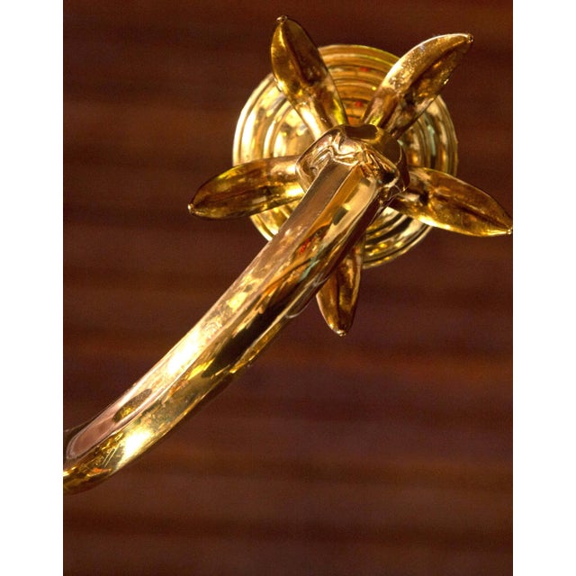 1970s Vintage Brass Pineapple Chandelier Chairish