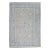 Early 21st Century Gray & Blue Handwoven Wool Floral Design Turkish Oushak Rug 9'4" X 11'8" For Sale