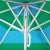 The Aruba Daydreams Market Umbrella is a 9' Hexagon in Aluminum. The canopy features a block stripe in Aqua Sea and Erin...