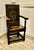 17th Century Oak Wainscot Hall Chair, 1890s For Sale - Image 3 of 9