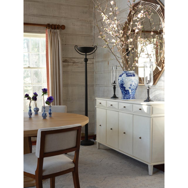 Antique White Bunny Williams Home Ames Credenza For Sale - Image 8 of 10