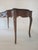 Vintage French Walnut Leather Top Long Desk For Sale - Image 15 of 17