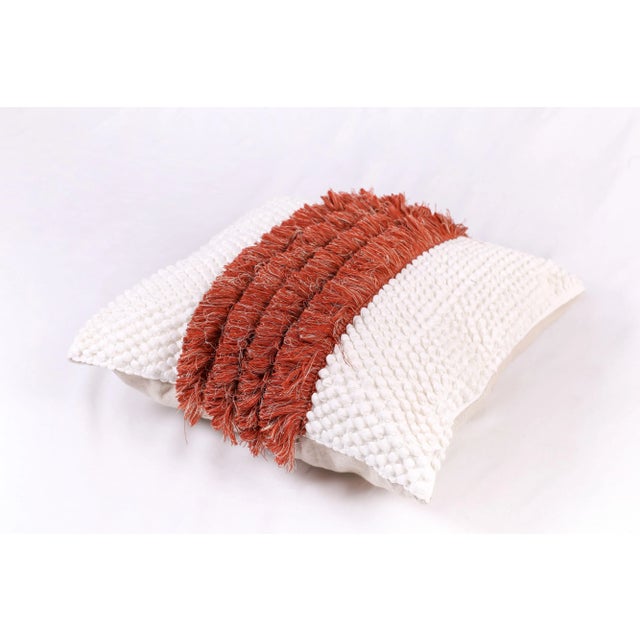 The Fringe Mushroom cover pillow is made of recycled cotton and linen from the waste of home textile products. As all R &...