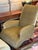 John Hutton for Donghia Olive Mohair Chair + Ottoman, Set For Sale - Image 15 of 15