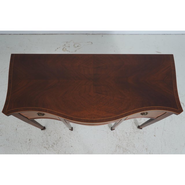 Wood Baker Historic Charleston Small Mahogany Huntboard Server For Sale - Image 7 of 18