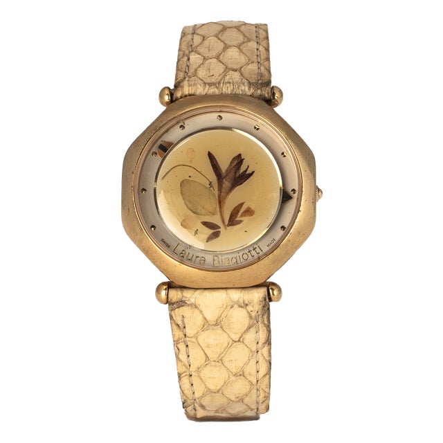 Vintage Womens' Wristwatch by Laura Biagiotti, 1990s For Sale