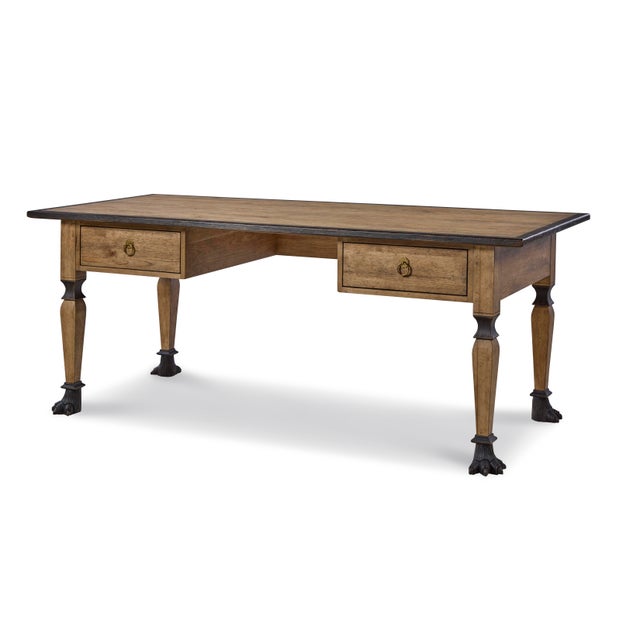 Tara Shaw for Century Furniture Trocadero Desk - French Dry Natural For Sale In Charlotte - Image 6 of 6