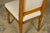 Set of Eight Late 19th Century French Louis XVI Style Dining Chairs in Blue Stripe For Sale - Image 15 of 18