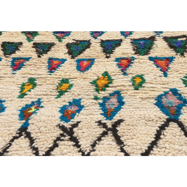 Late 20th Century Vintage Azilal Moroccan Rug, 02'08 X 05'00 For Sale - Image 5 of 10