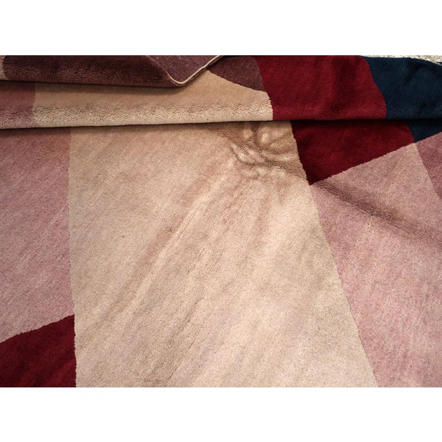 Galerie Shabab Collection Mid-20th Century Chinese Art Deco Rug For Sale - Image 10 of 10