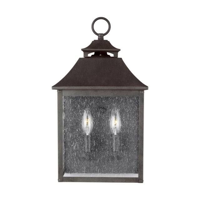 Traditional Sean Lavin by Visual Comfort Studio Galena Pocket Wall Lantern, Sable For Sale - Image 3 of 4
