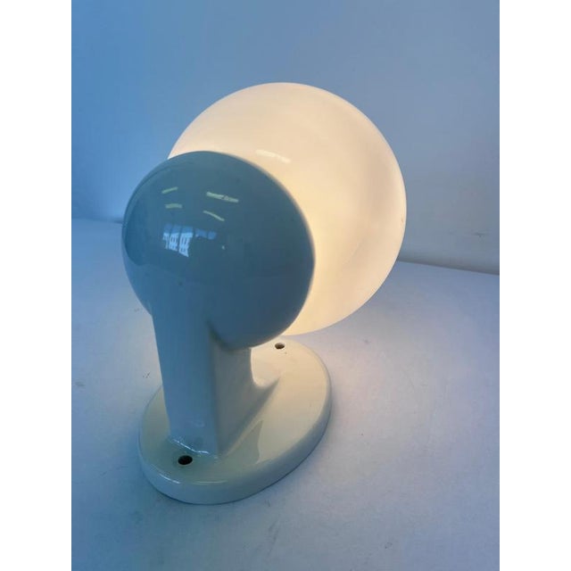Bauhaus Bauhaus Porcelain and Glass Wall Lamps, 1930s, Set of 2 For Sale - Image 3 of 11