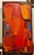 Abstracto Rojo (Red Abstract) Hand signed and dated 1966 Angel Ponce de León (Spanish-French, 1925-) The artist,...