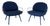 Pina Armchair by Jaime Hayon for Magis, 2019, Set of 2 For Sale