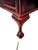 Burgundy Hancock and Moore Wingback Ball and Claw Leather Chair For Sale - Image 8 of 8