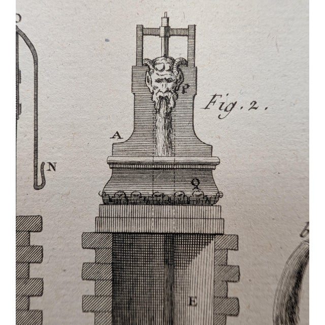 From Diderot's Encyclopédie (Recueil de planches, 1762–1772), captioned "Hydraulique, Pompe pour les Incendies et Pompes à...