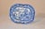 19th century porcelain platter attributed to Davenport. This platter is decorated in the highly collectible Blue Willow...