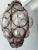 1 of 3 Big Mid-Century Seguso Murano Amethyst Blown Bubble Lantern Chandelier For Sale - Image 6 of 10
