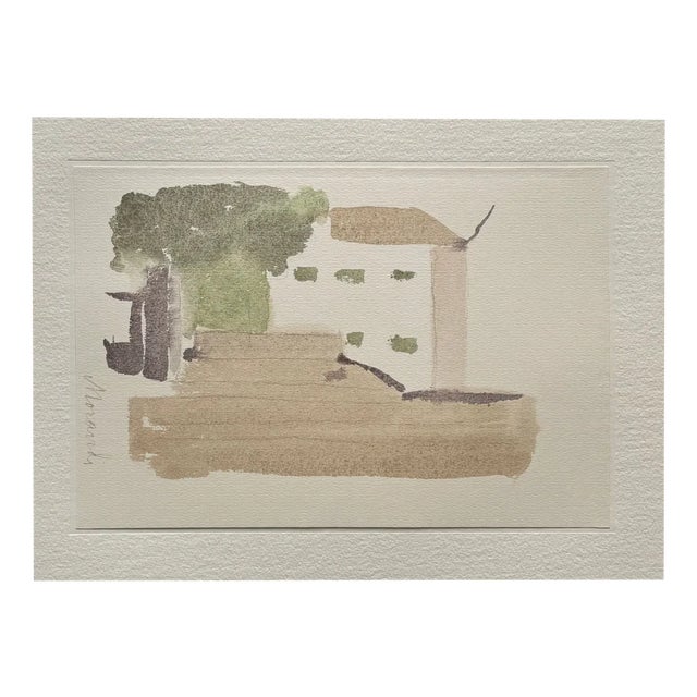 Giorgio Morandi, Landscape, 1973, Lithograph For Sale