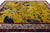 Gold Antique Chinese Art Deco "Peking" Gold Wool Area Rug Garden Motif (1920s) For Sale - Image 8 of 12