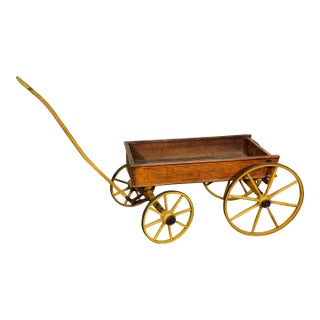 Early 20th Century Wooden Express Wagon For Sale