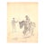 Original 1944 Pencil Drawing From Hi, Guy! The Cinderella Horse by Paul Brown 38 For Sale