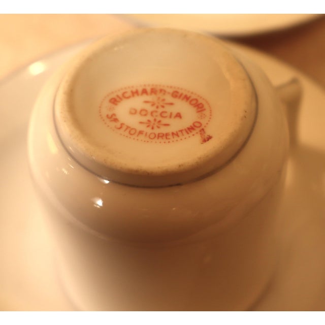 Coffee Set by Richard Ginori, 1911, Set of 12 For Sale - Image 12 of 18