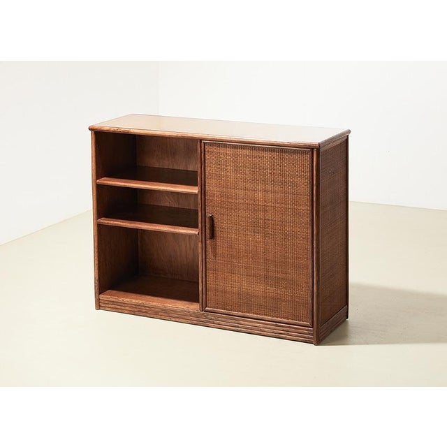 Modern Modern Dutch Rattan Cabinet, 1930s For Sale - Image 3 of 9