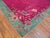 Early 20th Century 1920s Pink Floral Antique Chinese Art Deco Rug 8'9" X 11'8" Handknotted Wool Carpet For Sale - Image 5 of 5