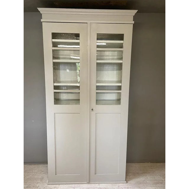 Wood Antique Display Cabinet, 1890s For Sale - Image 7 of 11