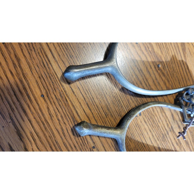 Antique Metal Spurs For Sale In Dallas - Image 6 of 10