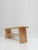 Wood A Bench in Fir by Mauro Dell'Orco For Sale - Image 7 of 11