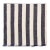 Deborah Rhodes Washed Fringe Awning Stripe Napkins, Navy, Set of 4 For Sale