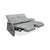 Varia 2-Seater Sofa in Grey Blue Leather from Mondo For Sale - Image 5 of 13