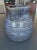 '90s Acid Wash Blue and Armadillo Striped Pitcher Planter For Sale - Image 4 of 4
