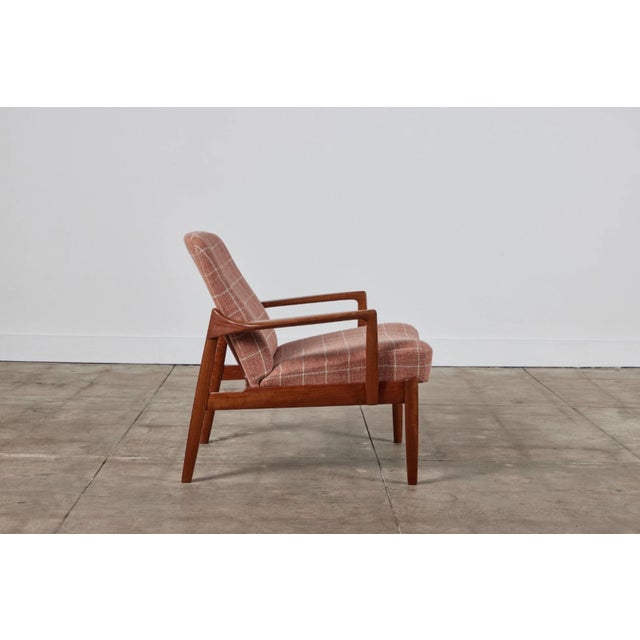 1950s Tove & Edvard Kindt-Larsen "Model 125" Lounge Chair for France & Son 1958 For Sale - Image 5 of 14