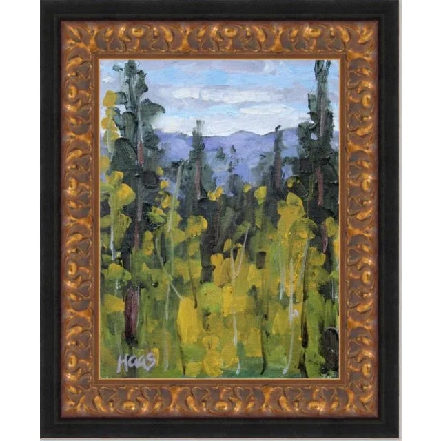 Tahoe Aspen Modern Impressionist Style Original Oil Painting For Sale In Reno/Lake Tahoe - Image 6 of 6