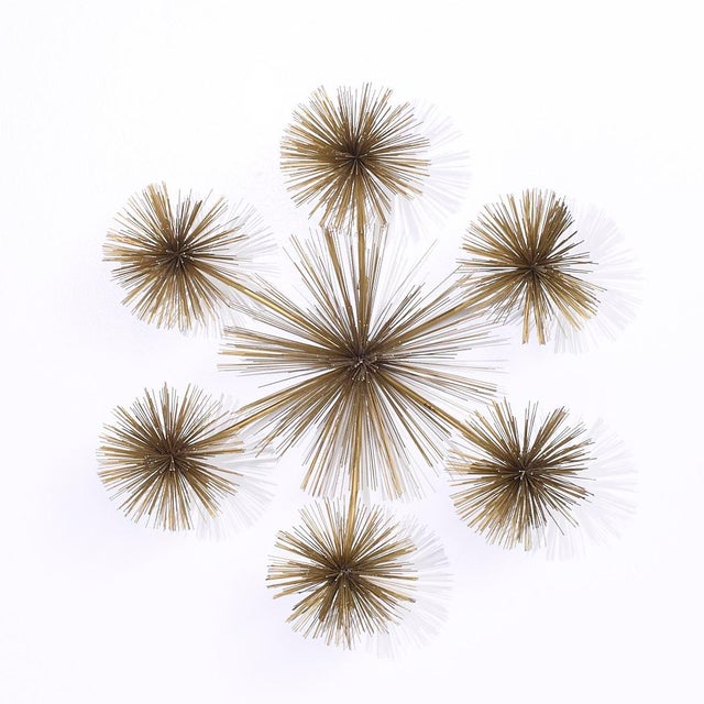 Curtis Jere Style Mid Century Pom Urchin Sculptures - Pair For Sale In Chicago - Image 6 of 7